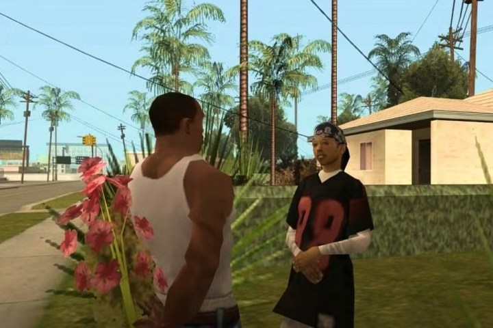 Grand Theft Auto_ San Andreas (GTA: SA) - CJ y Denise.