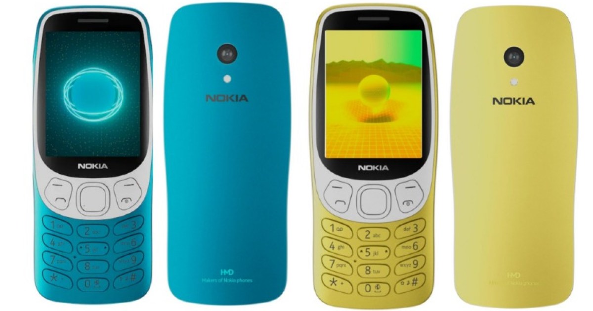 A classic Nokia cell phone from the dead drawer is very much updated