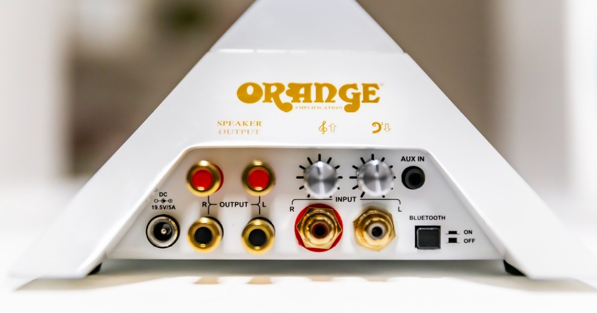 El nuevo sistema de audio Pyramid de Orange es un trozo de psicodelia