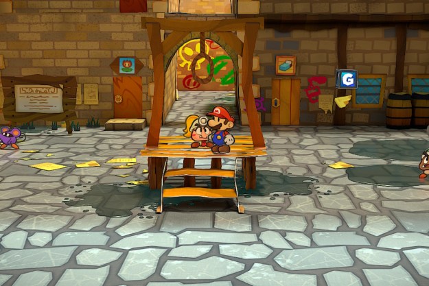 Una imagen de Paper Mario: The Thousend-Year Door.