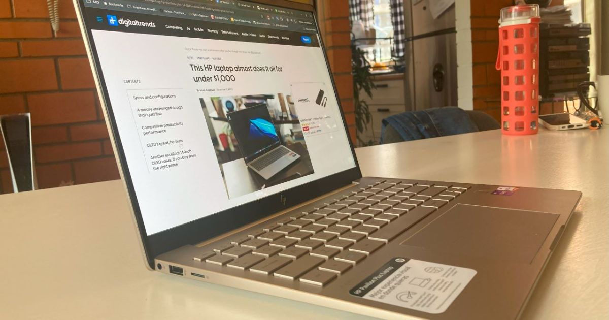 HP Pavilion Plus: una laptop fantástica de 14 pulgadas y pantalla OLED