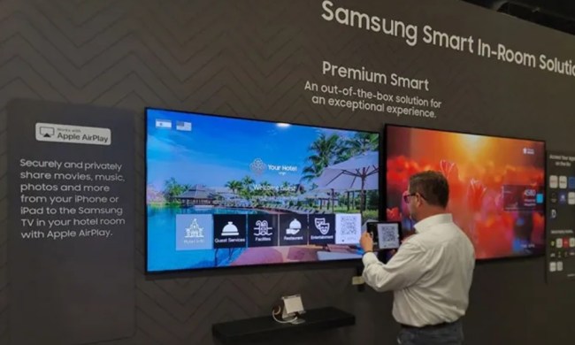 televisores samsung hoteles airplay