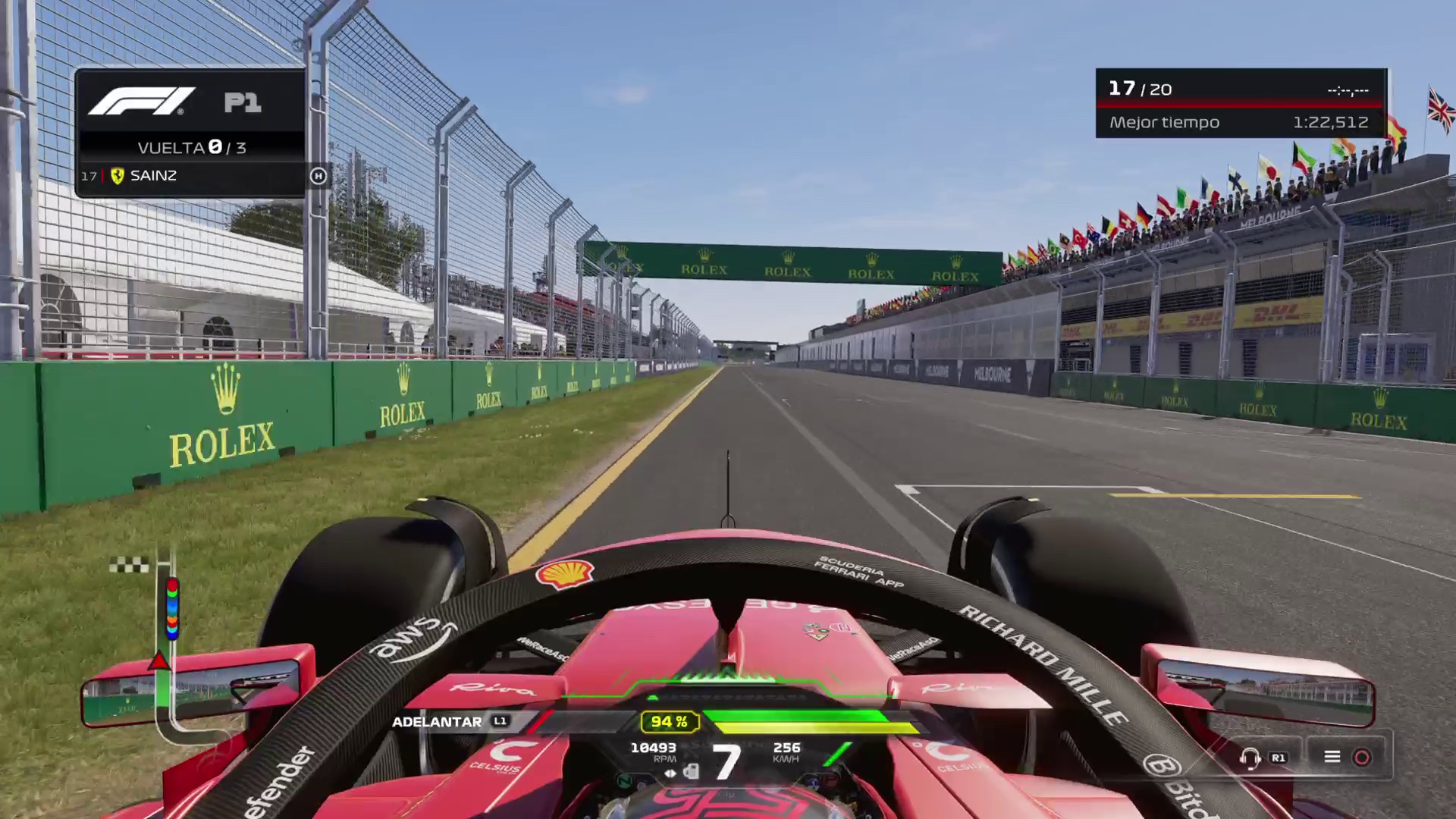Una imagen del videojuego F1 2024.
