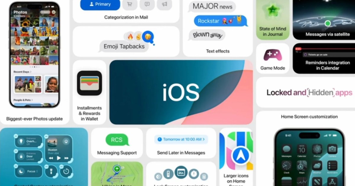 6 características que iOS 18 robó de Android