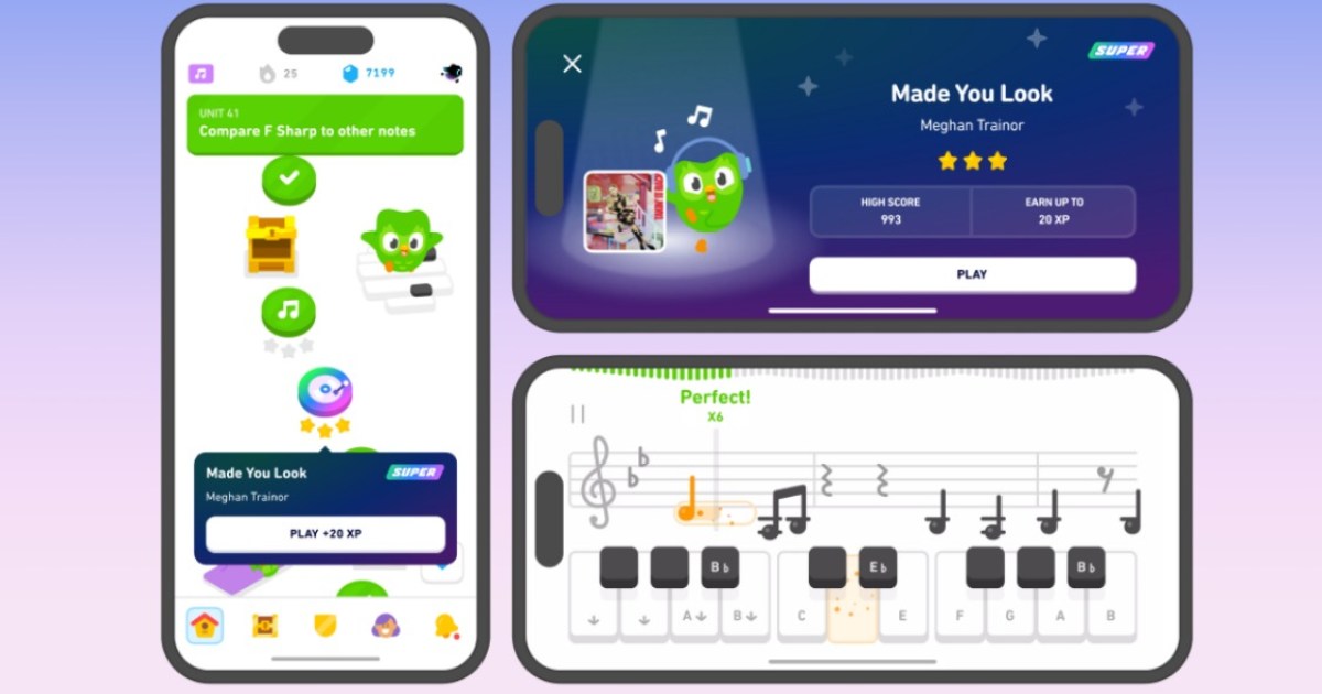 Las clases de música de Duolingo ahora tendrán el catálogo de Sony
