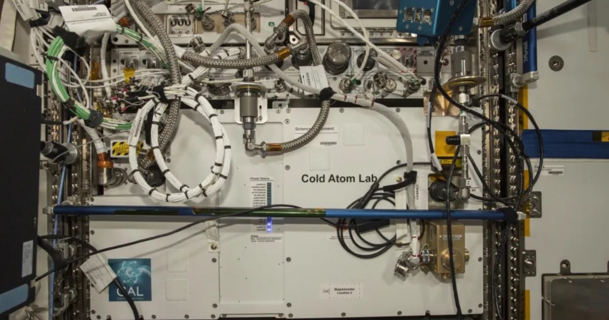 Quantum breakthrough achieved in the coldest place on the space station