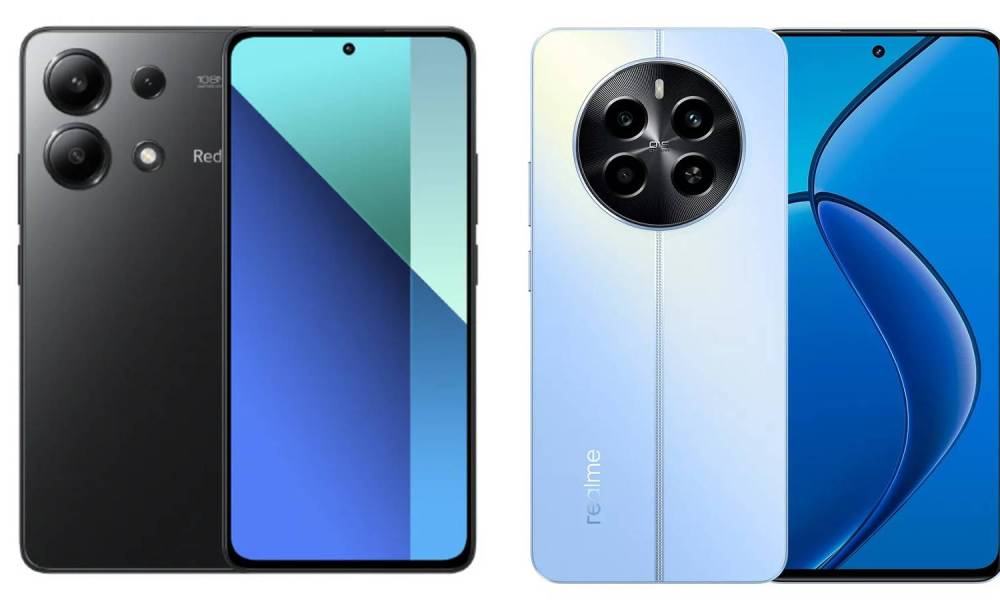 Comparativa del Redmi Note 13 vs Realme 12.