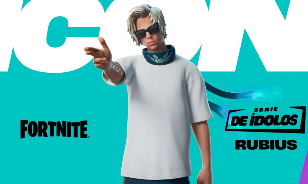 rubius se une a fortnite icon series  key art es mx