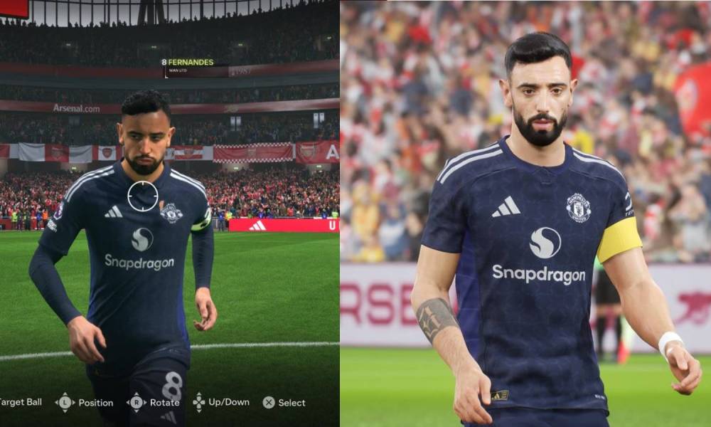 Una comparativa entre EA Sports FC 25 e eFootball 2025.