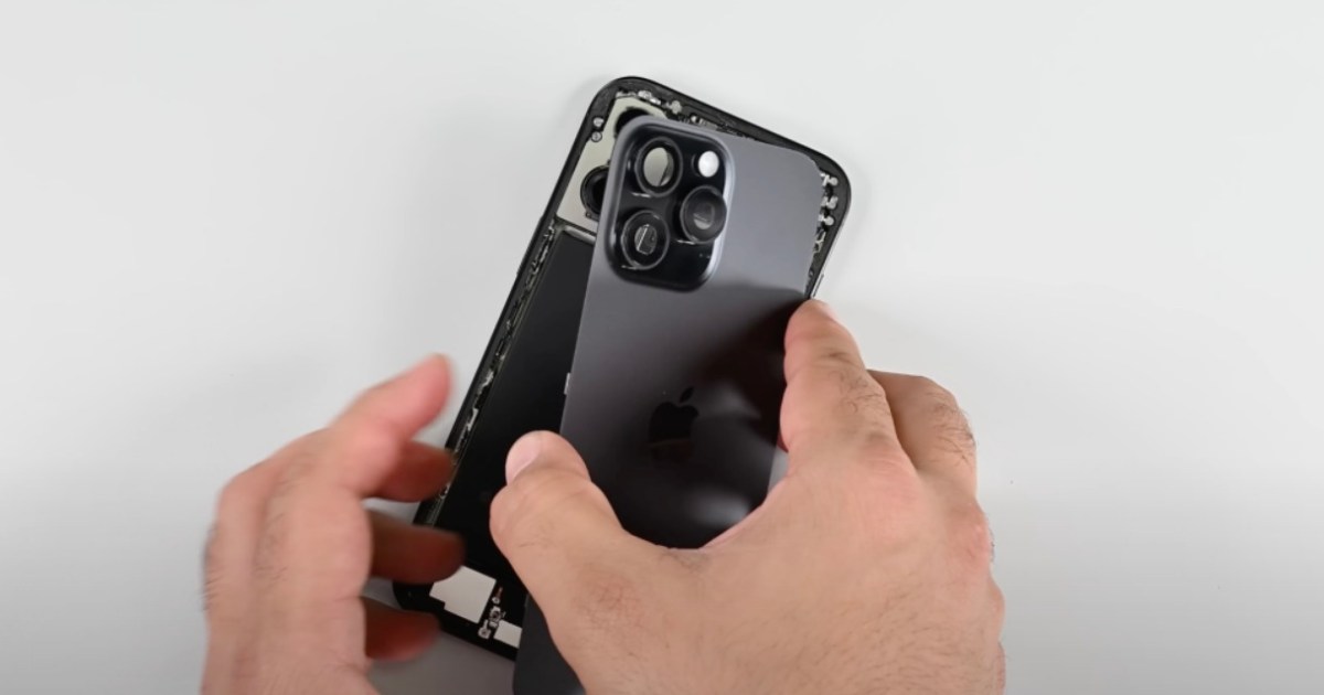 Así es como se ve el interior del iPhone 16 Pro