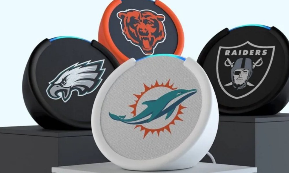 amazon echo pop nfl