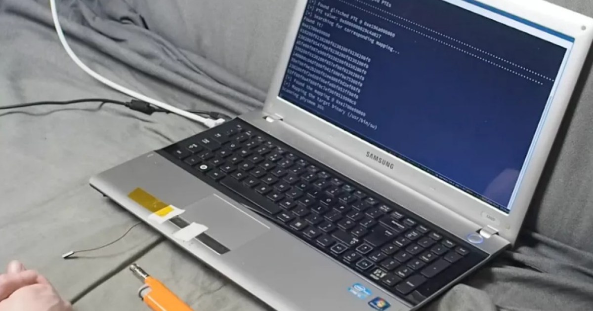 Truco hacker: con un encendedor logra hacer un root al laptop