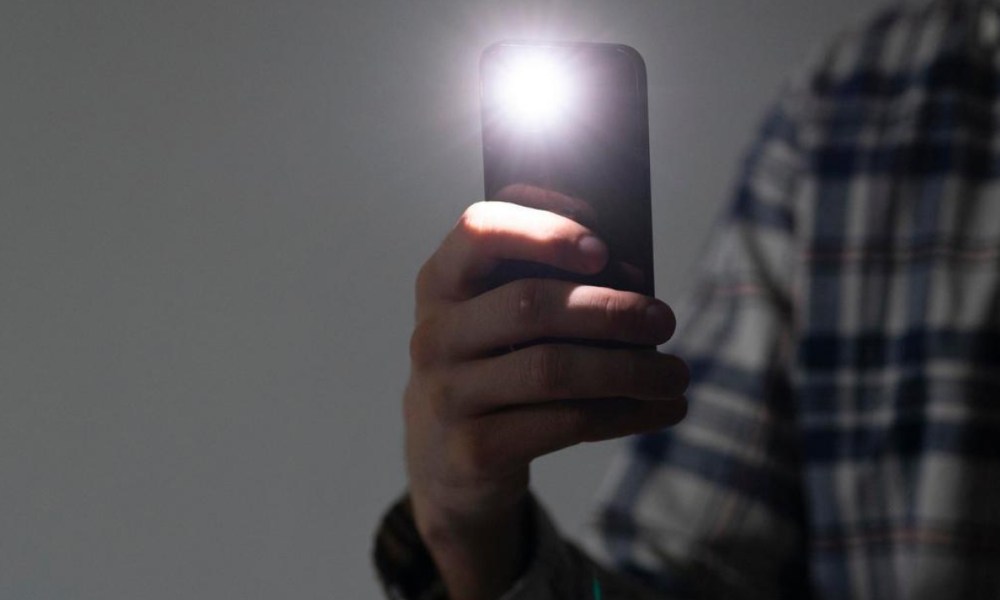 Flash flashlight smartphone