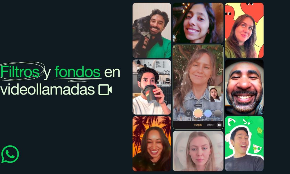 whatsapp filtros fondos videollamadas fondo