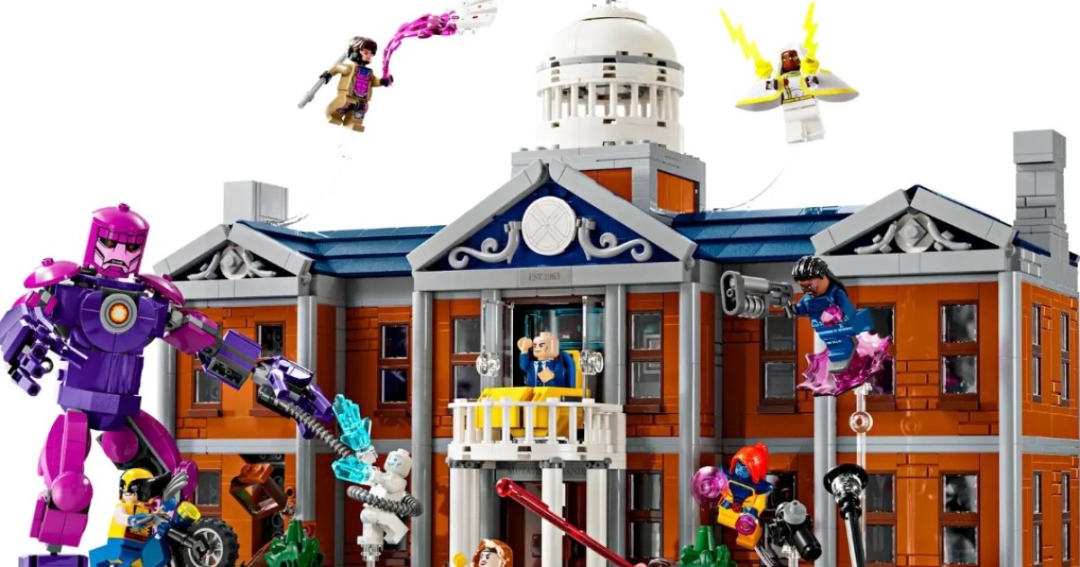 La Mansión-X de Marvel es el set de Lego que estabas esperando