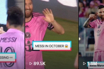 Imagen de artículo: TikTok estrena la Messi C…