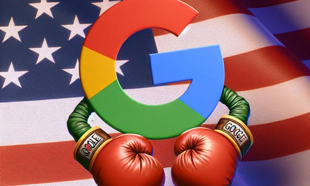 google dura respuesta departamento justicia estados unidos designer  1