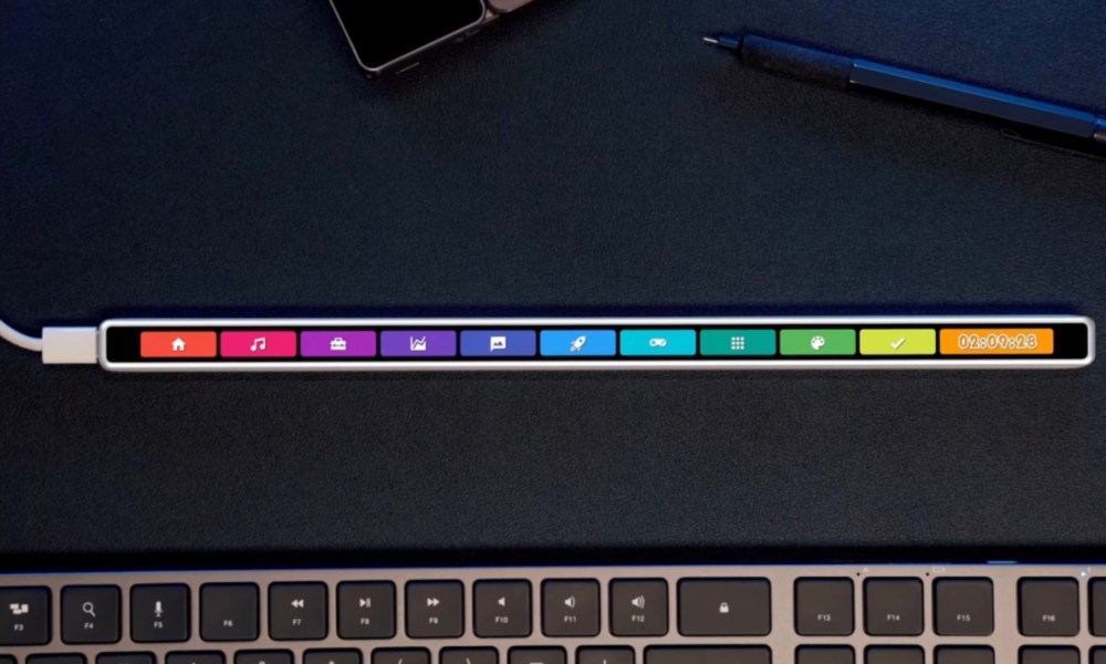 barra tactil macbook pro revivida touch bar