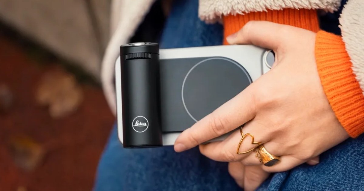 Leica LUX espera elevar la fotografía de tu iPhone con esta empuñadura